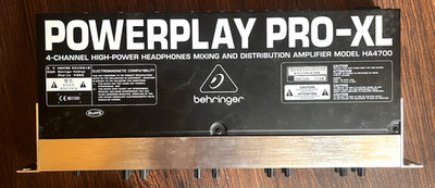 Behringer HA 4700 Powerplay Pro-XL 4-Kanal Kopfhörerverstärker OK +  KEIN PORTO