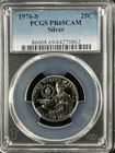 New Listing1976-S 25C Cameo Silver Washington Quarter Dollar PCGS  PR69CAM   64270862