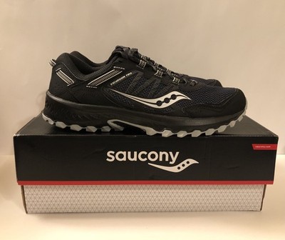 Saucony Versafoam Excursion TR 13 trail running shoes in Black ; Men's Size 11
