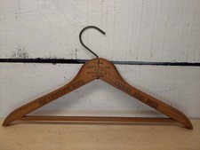 Vint Wooden Clothes Hanger The Lafayette Hotel Washington DC Carroll Arms Hotel
