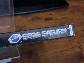 WIPEOUT Sega Saturn Complete PAL Racing Game With Acrylic Case