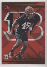 2018 Panini XR Rookies Red 132/299 Malik Jefferson #135 7qg