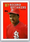 1988 Topps - Record Breakers Vince Coleman #1 - *Near Mint*