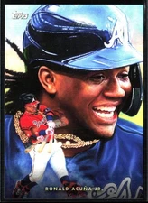 2021 TOPPS Game Within The Game Paul Jennis # 1 RONALD ACUNA JR. Atlanta Braves