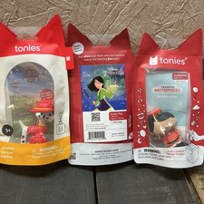 Lot Of 3 Tonies Characters -Paw Patrol, Disney Princess, Nutcracker SEALED READ