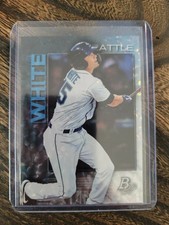 2020 BOWMAN PLATINUM EVAN WHITE ICY BASEBALL CARD Seattle Mariners INVEST