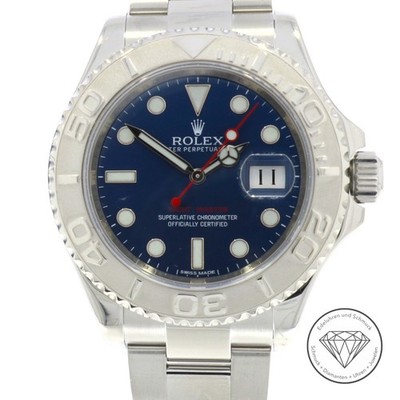 Wert 12.400,- Rolex Yacht-Master 40mm Ref 116622 Stahl Platin Automatik Uhr xxyy