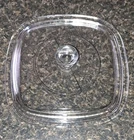 Vintage Corning Ware Pyrex Replacement Clear Lid Pyrex P-7-C Casserole GUC