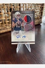 2024 Drake Maye Topps Midnight Jersey Auto /35