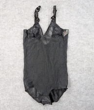 Vintage Fredericks of Hollywood Lace Bodysuit Women Medium Sheer Lace Whimsigoth