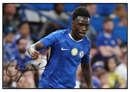 12169. Genesis Antwi Signed Pictures (A4 Prints) Chelsea