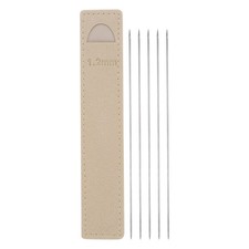 5Pcs Extra Fine Knitting Needles 1.2mm Dia 14cm Length Mini Double Pointed