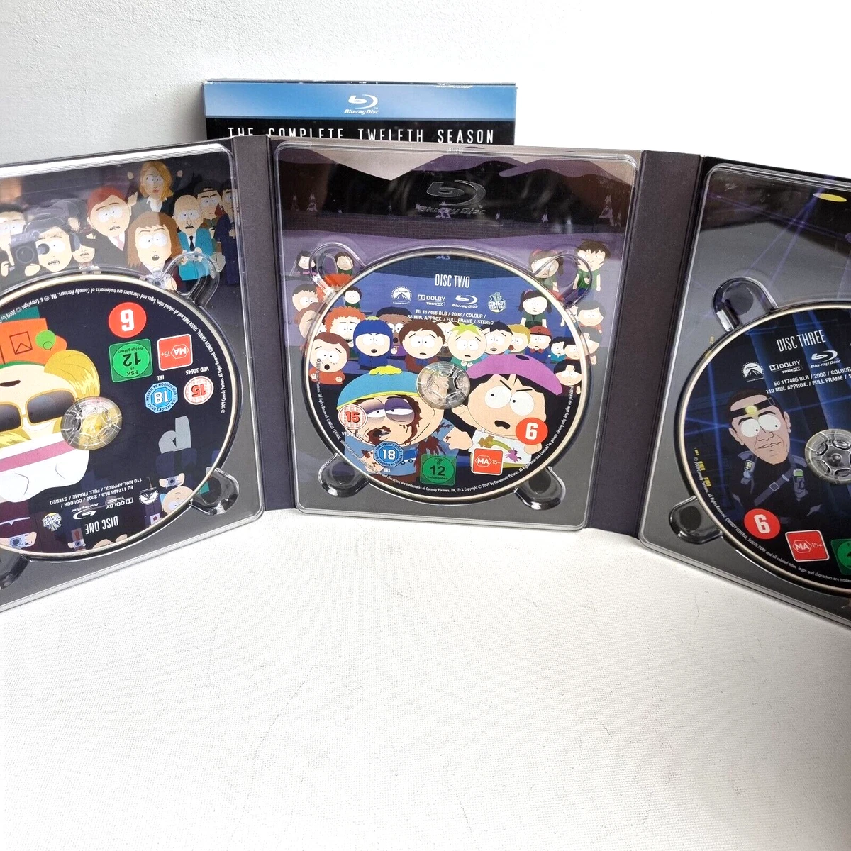 2009 South Park Complete Twelfth Season 12 MA15 Blu-Ray Comedy.
