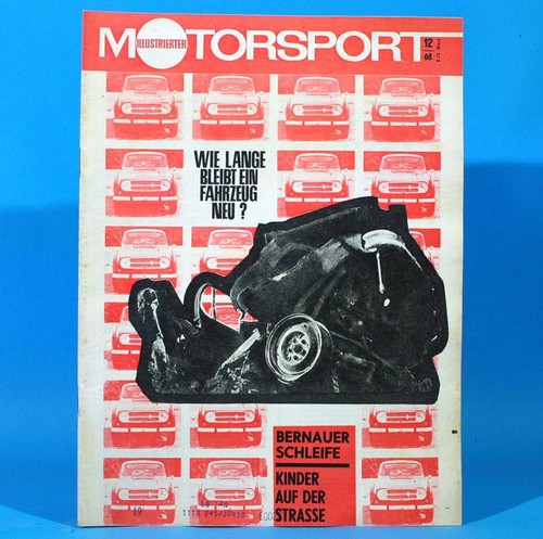 DDR Illustrierter Motorsport IMS 12/1968 Bernauer Schleife Firebird Ford MZ F