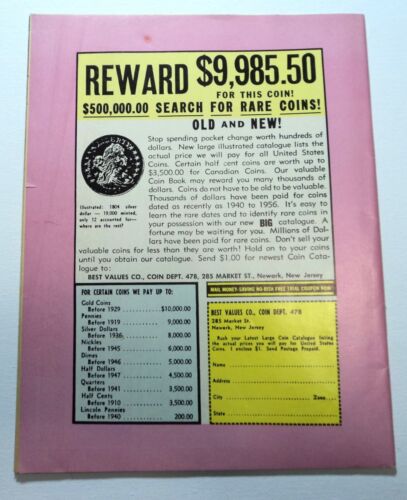 ALL STAR CROSSWORD #2 JULY 1962 MAMIE VAN DOREN ELVIS ANN-MARGRET DIANE MCBAIN - Picture 2 of 10