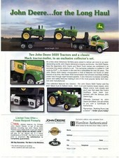 2003 Print Ad of Hamilton Ertl Die-Cast John Deere 5020 Tractor & B61 Mack Truck