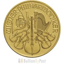 1/2oz Austrian Gold Philharmonic Coin