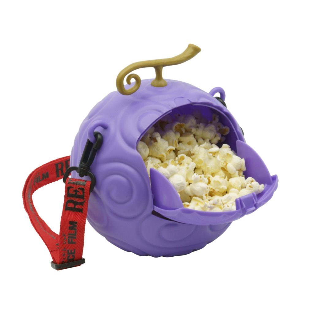 One Piece Film Red Gum Gum Fruit Popcorn Bucket Movie Theater Limited Ebay