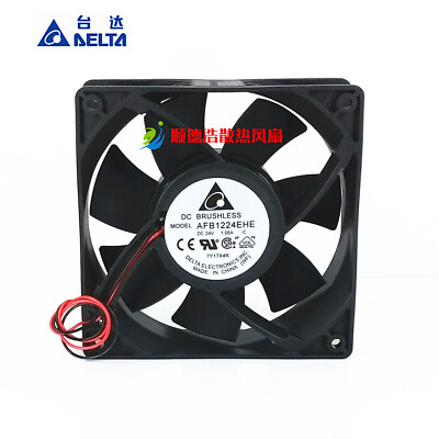 Delta AFB1224EHE 1.05A 12CM / cm 12038 24V inverter cooling fan | eBay