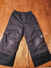 Kids Spyder size 4 Black Pull on Snow Pants EUC