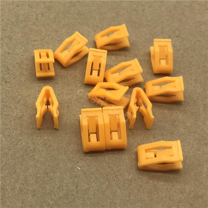 10 Pcs Car Center Console Radio Dash Panel Switch Bezel Clips Universal