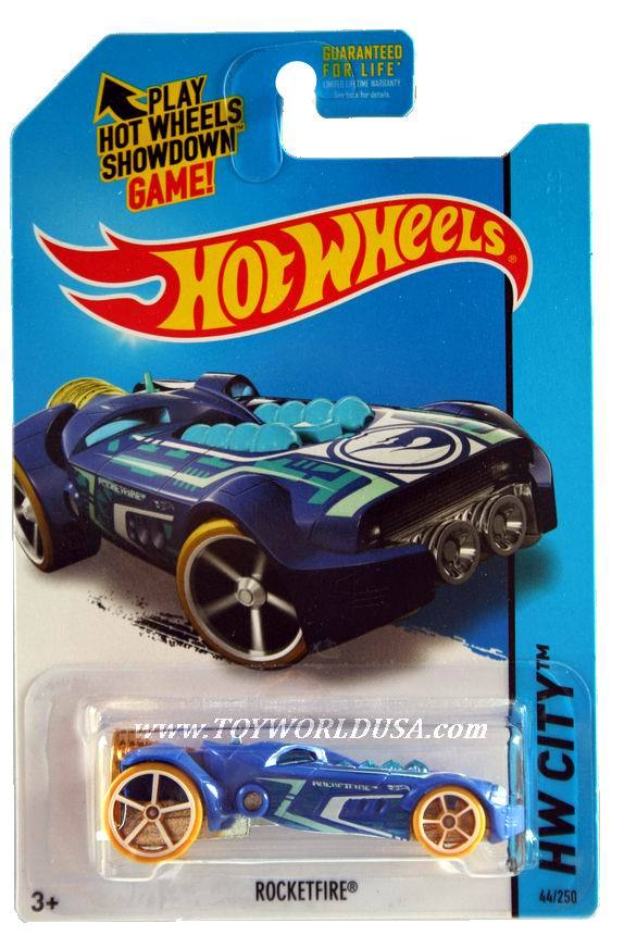 2015 Hot Wheels #44 HW City HW Space Team Rocketfire Treasure Hunt