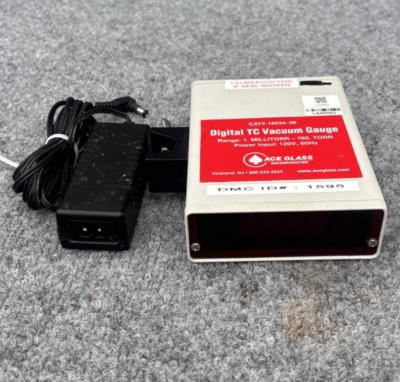 #ad Ace Glass 14034 36 Digivac Digital Vacuum Gauge with LED Display Used $499.99