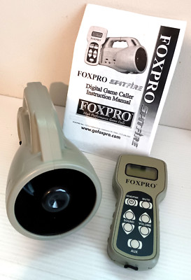 FoxPro Spitfire SF1 Electronic Game Call w/ TX24 Remote Loaded w/ 24 ...