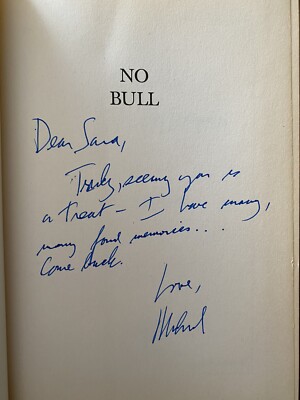 No Bull Michael Steinhardt Signed RARE 1st Edition 1st Printing 