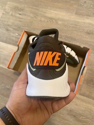 Nike Men\'s Free Metcon 4 Size 14 Cargo Khacki Safety Orange CT3886-301 Nike Free Metcon 4 Cargo Khaki Safety Orange CT3886-301  main image 2