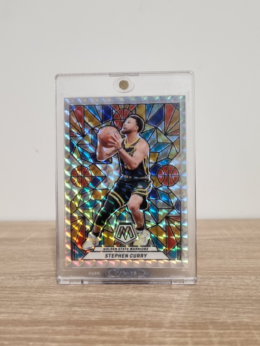 2023-24 Panini Mosaic - Stained Glass Stephen Curry #4 for sale
