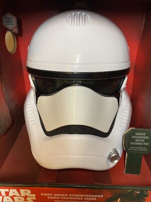 Disney Store Star Wars First Order Stormtrooper Voice Changing