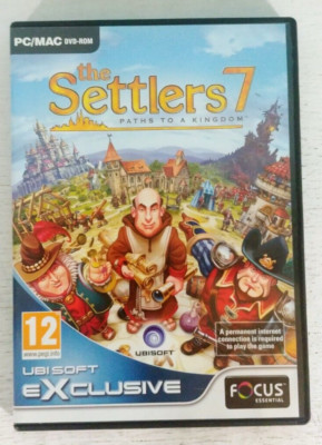 The Settlers 7: Paths to a Kingdom PC/Mac DVD ROM Ubisoft Simulation RTS 2010