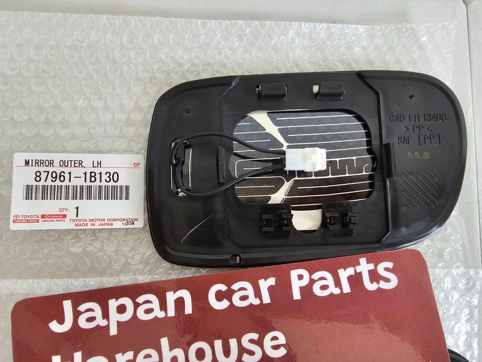 Genuine TOYOTA OEM SUPRA JZA80 Side View Door Mirror Glass Left Right Set Foto 2 de 4