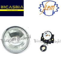 3183 FARO FANALE ANTERIORE SIEM CON PORTALAMPADA VESPA 125 GTR TS 180 200 RALLY