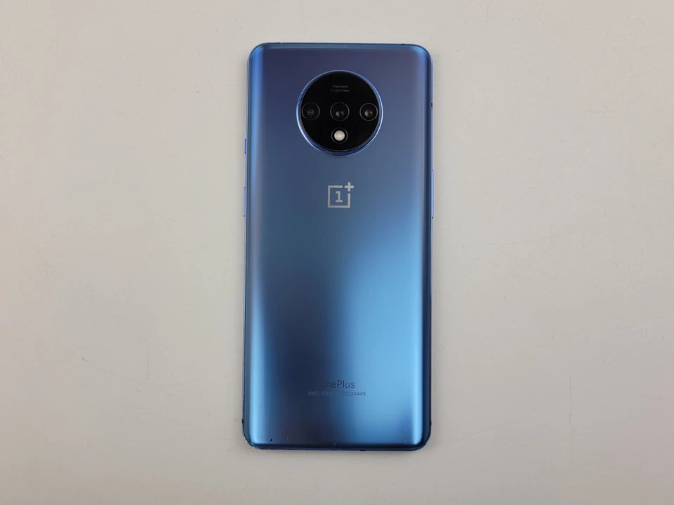 OnePlus 7T (HD1907) 128 GB - Azul (GSM Desbloqueado) (T-Mobile) - QUEMADO PESADO - J7955 Foto 2 de 4