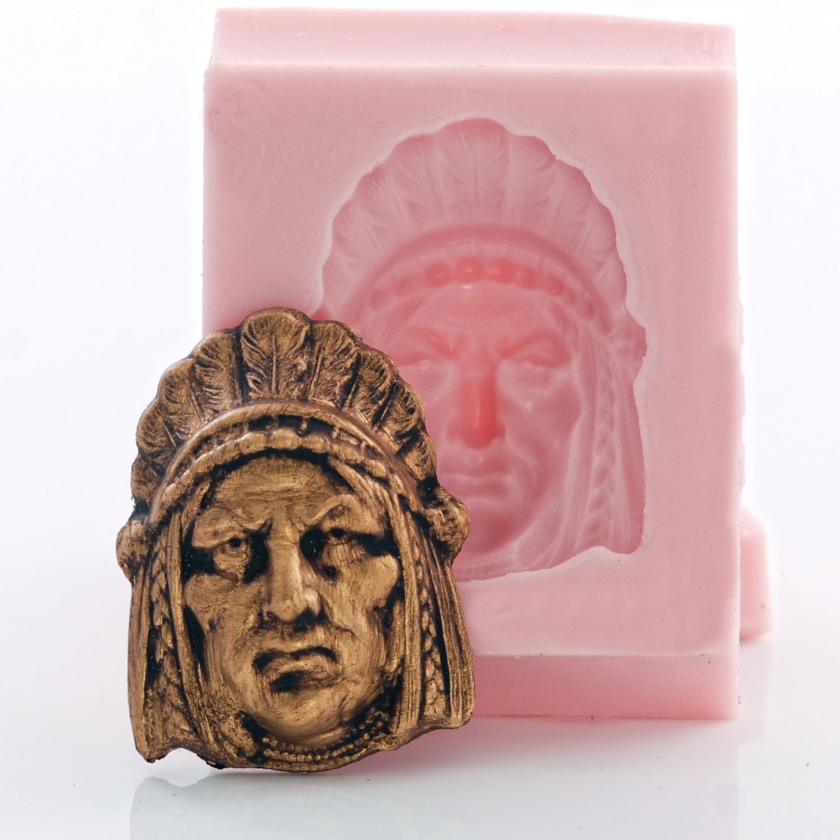 Southwestern Silicone Mold Jewelry Cabochon Polymer Clay Food Safe