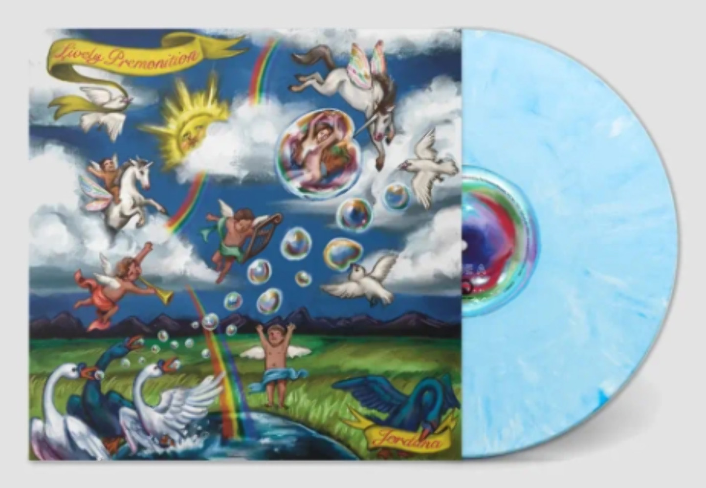 Джордана - Живое предчувствие [Синий винил] НОВЫЙ винил