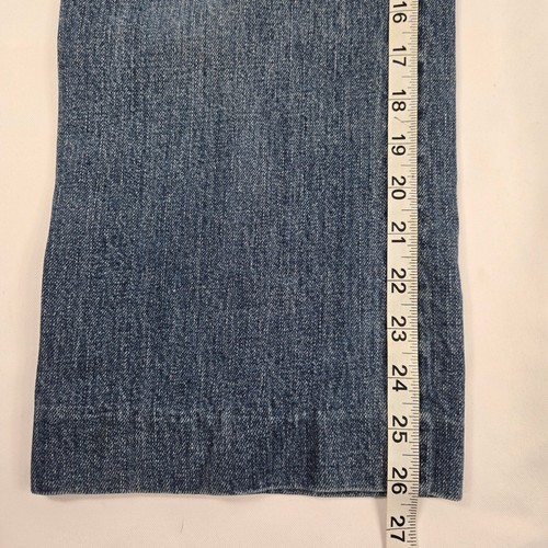 APC Jean Sailor High Rise Wide Leg Jeans Dark Wash Denim Gr. 27 26x26 Y2K 90s - Bild 9 von 12