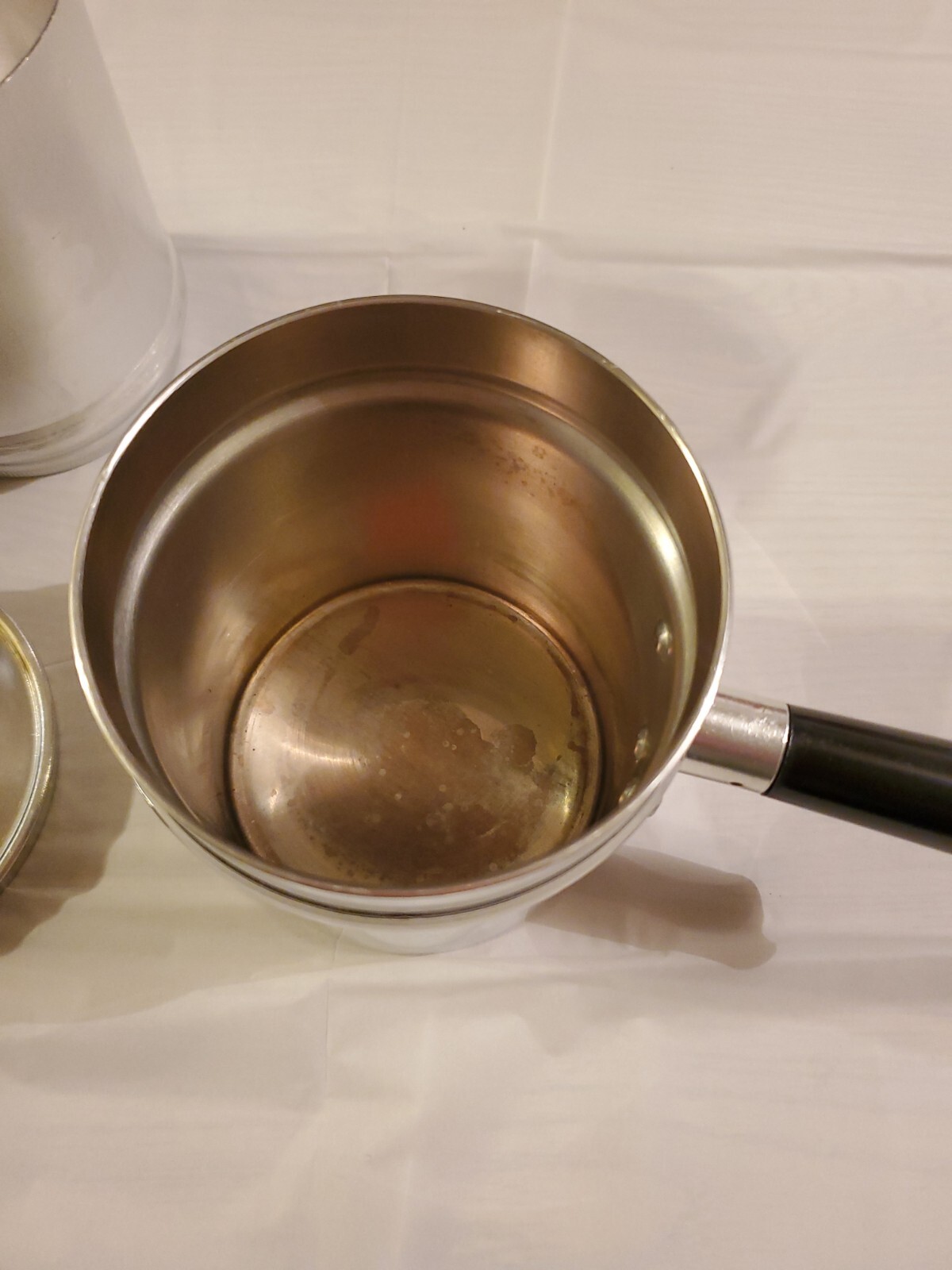 Vintage Neapolitan coffee maker  Made In Italy  GRAL GUINZIO ROSSI PAN POT