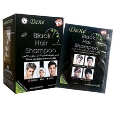 10x DEXE Black Hair Shampoo Instant 5-Min Hair Color Dye Natural Organic Repair 