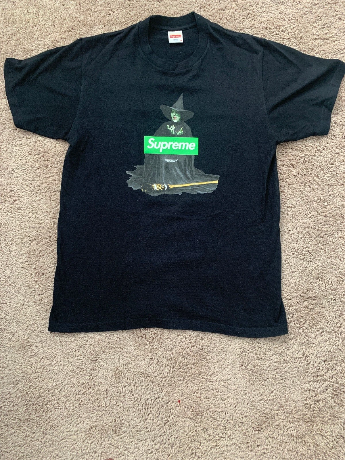 SUPREME UNDERCOVER WITCH TEE NOIR SS15 boîte logo T SHIRT