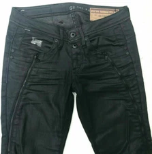 G-Star Jeans 'BEXTER TAPERED WMN' Black Coated Size W25 L32 AU7 US3