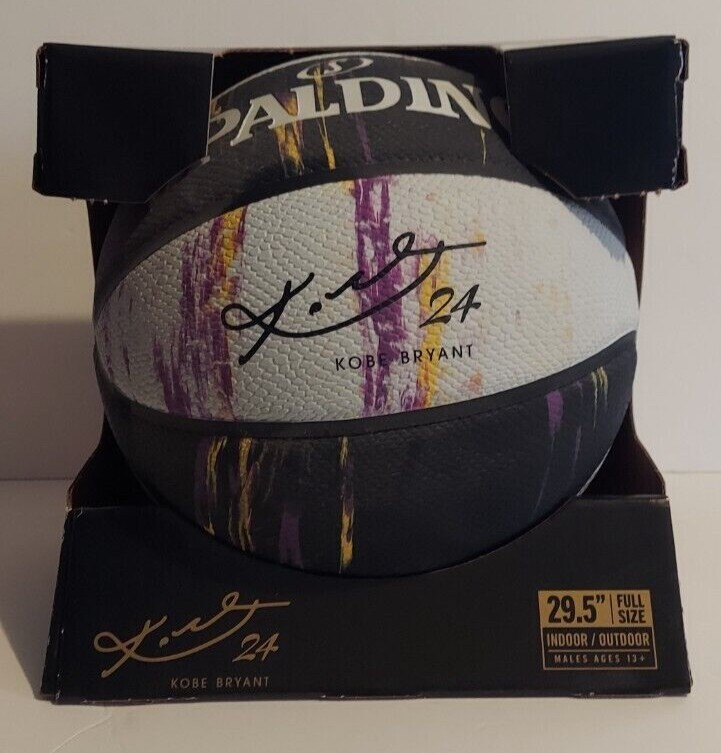 spalding kobe bryant marbled snake official basketball