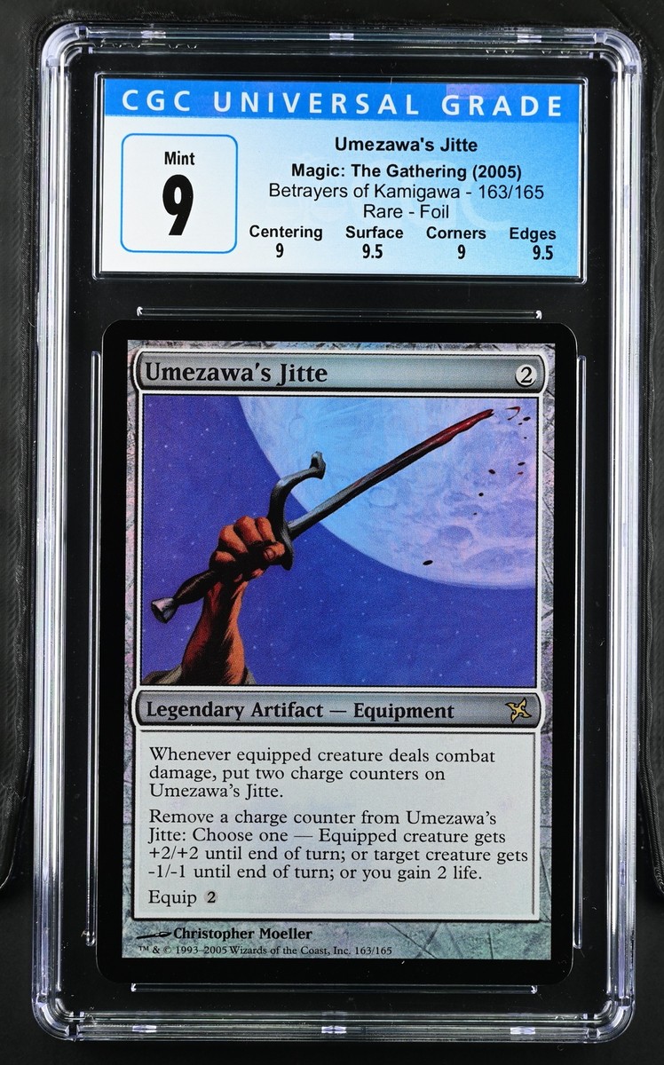 【MTG】梅澤の十手/Umezawa's Jitte【NM】レインボーfoil Umezawa's Jitte | Betrayers of Kamigawa - Japanese | Star