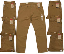 Mens Levis 502 Regular Taper Stretch Jeans Caraway Brown 32, 33, 34, 36 0100