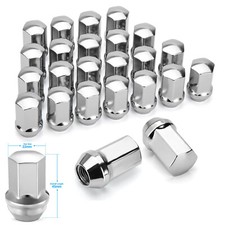 24x Chrome Chevy Oem Factory Lug Nuts M14x1.5 Silverado Tahoe Suburban Colorado 24x Chrome Chevy Oem Factory Lug Nuts M14x1.5 Silverado Tahoe Suburban Colorado