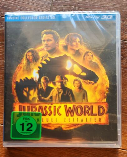 "JURASSIC WORLD: DOMINION" - BLU RAY 3D - All Region HTF