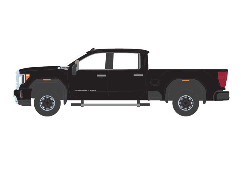 2022 GMC Sierra 2500 Denali - Black 1:64 Scale Model