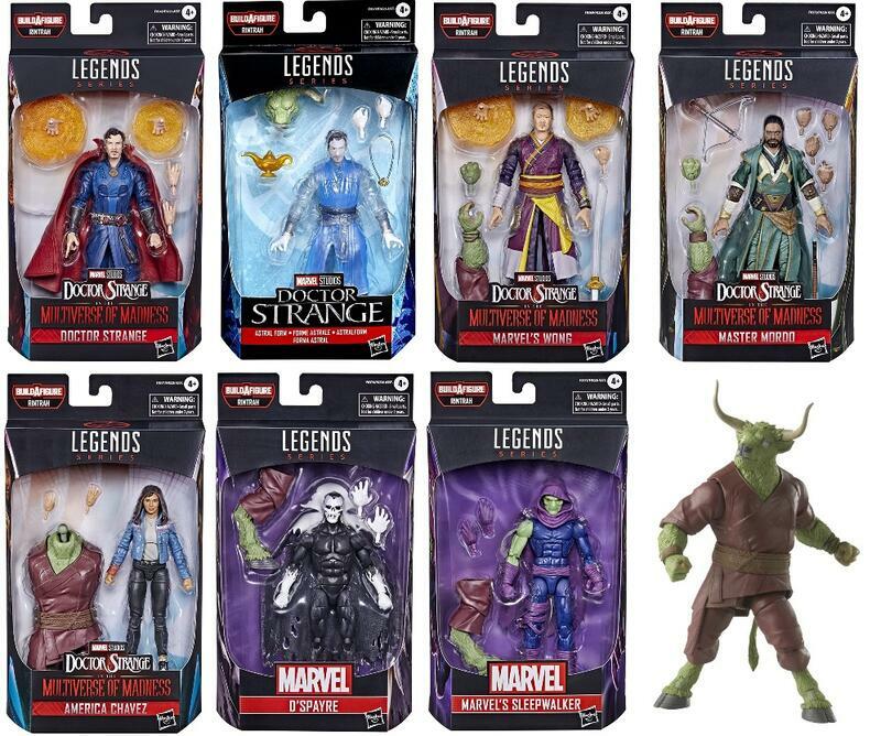 HASBRO MARVEL LEGENDS DOCTOR STRANGE 2 SET OF 7+1 BAF RINTRAH 6